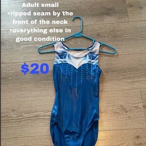 Blue Shimmer Leotard